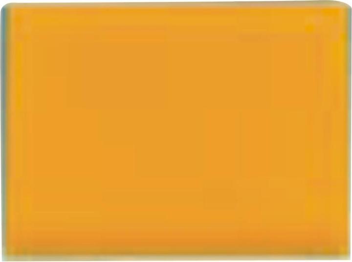 Actual product image Elba Colour tabs, made of PVC, clip-on, yellow for vertic 1 suspension files, dimensions: (W)20 x (D)5 x