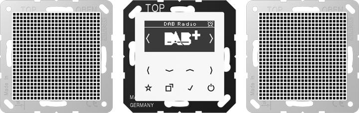 Actual product image JUNG Smart Radio DAB+ DABA2WW (DAB+, VHF)
