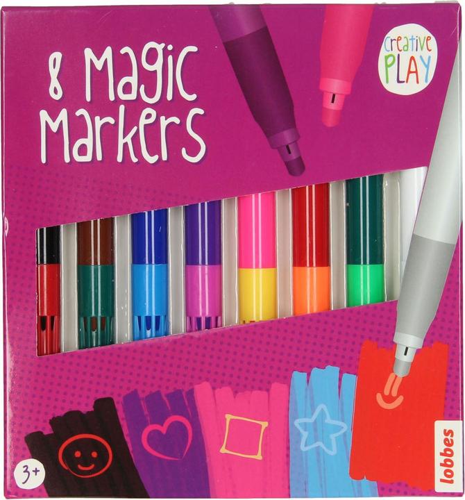 Image du produit Lobbes Marqueur Magic Magic, 8 pièces. (8 x)