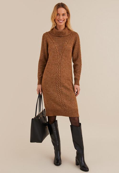 Image du produit Anne Weyburn Strickkleid mit langen Ärmeln (46)