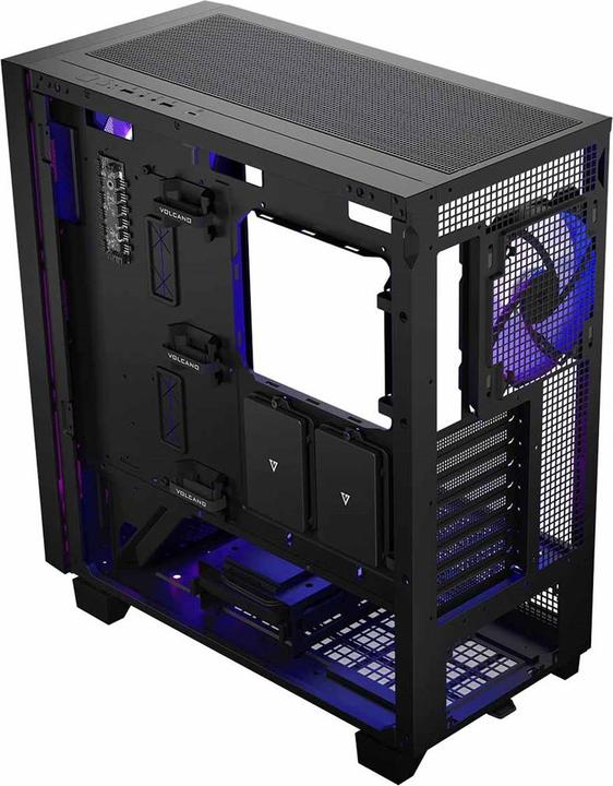 Produktbild Modecom Volcano Perun Apex ARGB czarna (mATX, ATX, ITX, E-ATX)