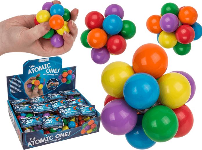 Actual product image Out of the blue Anti Stress Ball Atom
