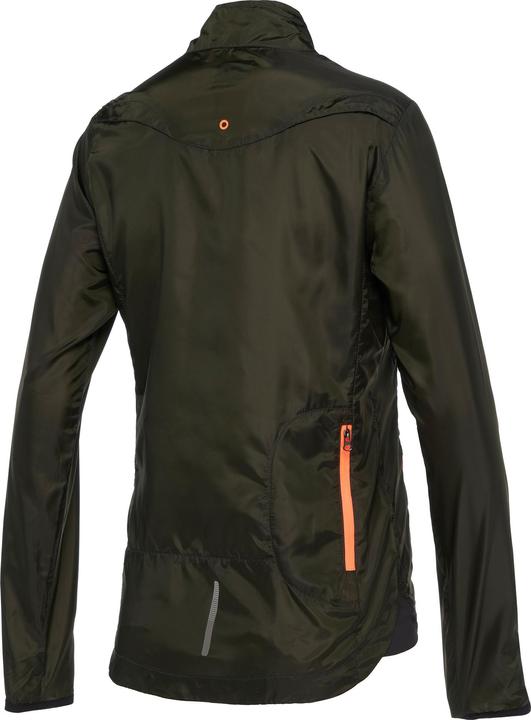 Actual product image Macron 's windbreaker running orena (L)