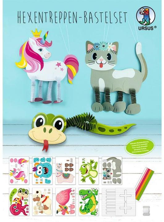 Produktbild Ursus Bastelset Hexentreppe Tiere