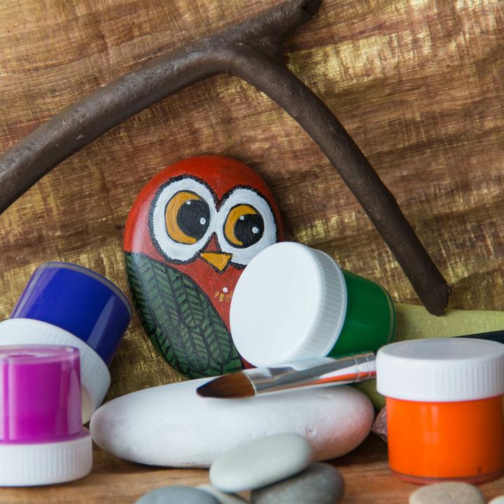 Actual product image Relaxdays Painting stones