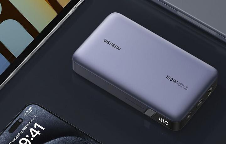 Image du produit Ugreen Banque d'alimentation (20000 mAh, 100 W, 72 Wh)
