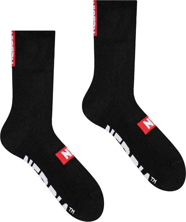 Nebbia Extra Mile Crew Socks 103 Black (43 - 46)