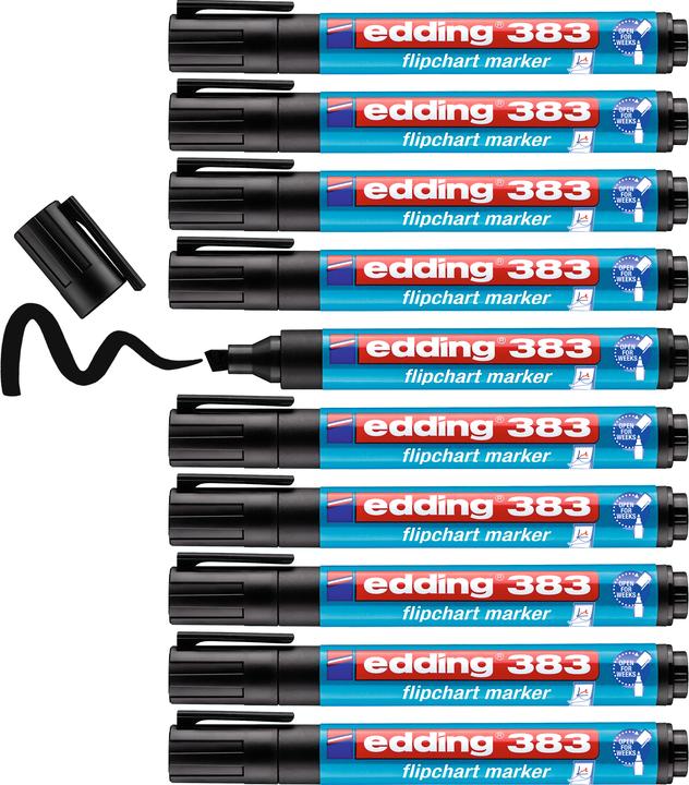 Produktbild Edding 383 (Schwarz, 5 mm, 1 x)