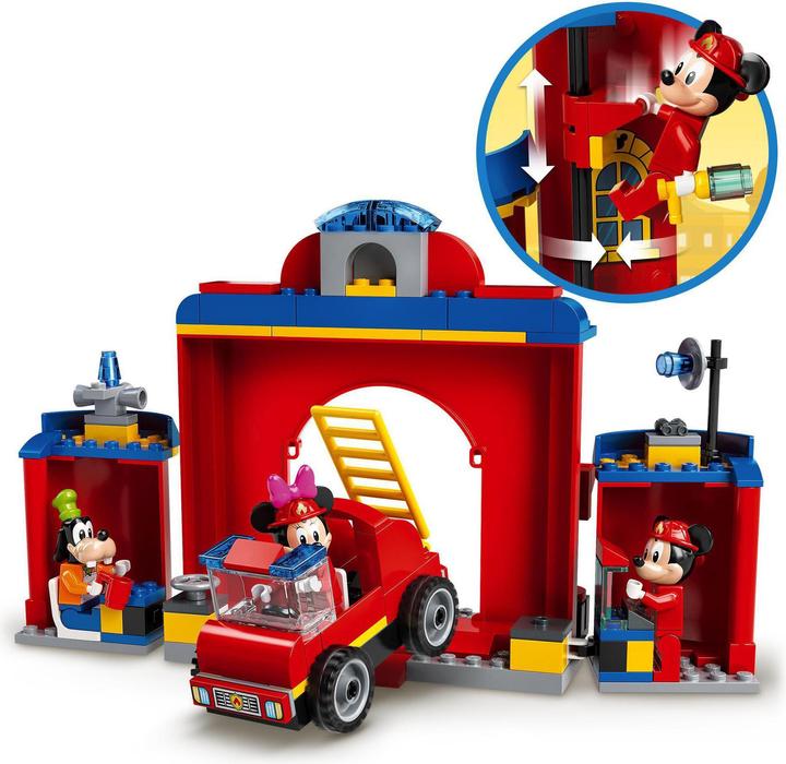 Actual product image LEGO Disney 10776 Mickey and Friends fire station and car (10776, LEGO Disney)
