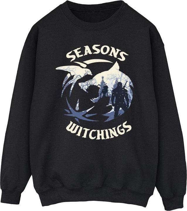 Netflix The Witcher Christmas Wolf Sweatshirt (M)
