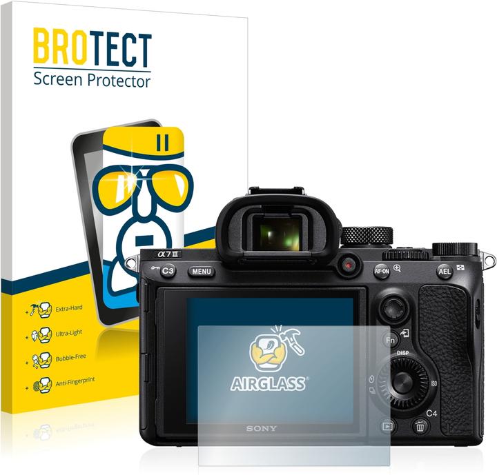 Produktbild BROTECT AirGlass Panzerglasfolie (Displayschutz, alpha 7 III)