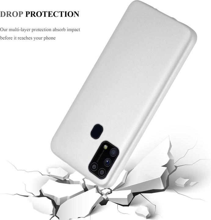 Immagine prodotto Cadorabo Copertura metallica opaca in TPU (Samsung Galaxy M31)
