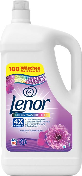 Actual product image Lenor Amethyst Flower Dream (100 Washing cycles, Liquid detergent)