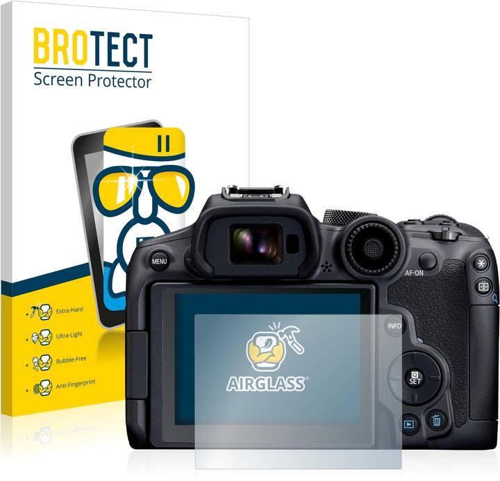 BROTECT AirGlass Panzerglasfolie (Displayschutz, EOS R7)