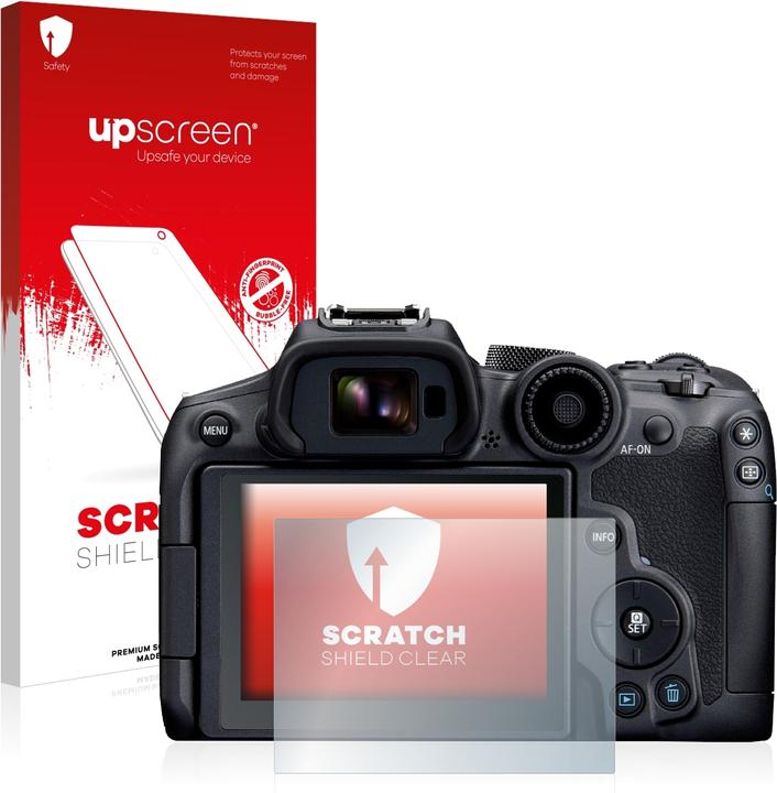 Actual product image upscreen Scratch Shield Protector (Screen protector, EOS R7)