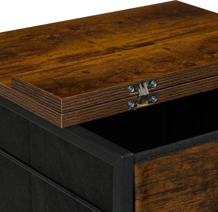 Produktbild Relaxdays Industrial Rollcontainer 3 Schubladen