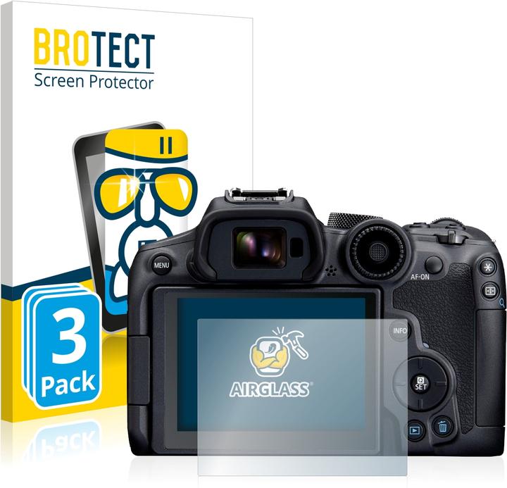 BROTECT AirGlass Panzerglasfolie (Displayschutz, EOS R7)