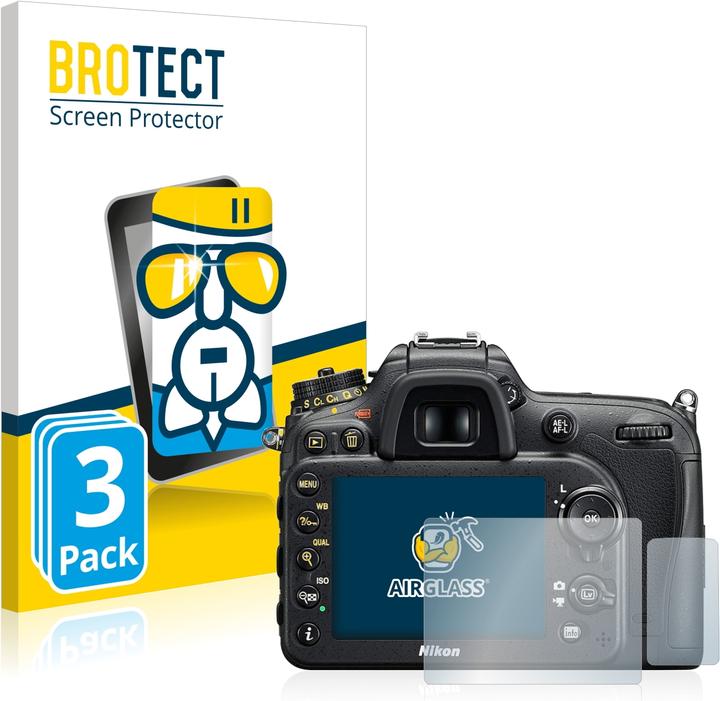 Produktbild BROTECT AirGlass Panzerglasfolie (Displayschutz, D7200)