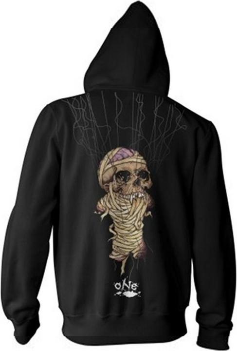 Metallica One Hoodie mit durchgehendem Reissverschluss (S)