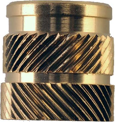 Rs Pro Inserto filettato in ottone, M3.5 x 7.1mm, flangia Ø 5.4mm, foro Ø 4.8mm, 5.4mm (M3.5)