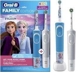 Image du produit Oral-B D100 Kids Frozen + Vitality Pro D103 (Brosse à dents oscillo-rotative)