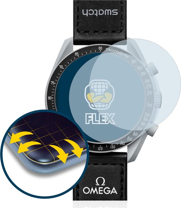 Produktbild BROTECT Full-Cover Displayschutz (Omega x Swatch Speedmaster Moonswatch)