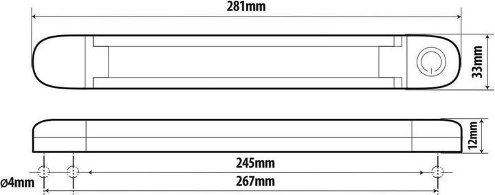 Immagine prodotto Lampa Lampada LED interna, 12/24V