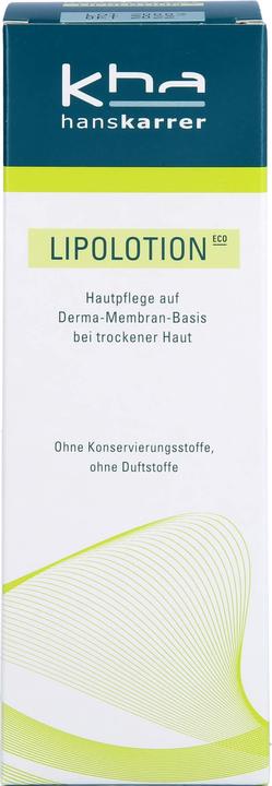 Image du produit Hans Karrer ECO Lipolotion Tube, 200 ml (Lait pour le corps, 200 ml)