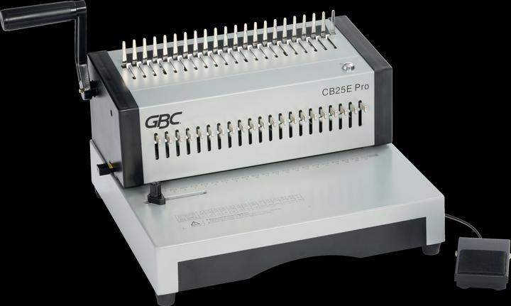 Produktbild GBC Spiralbindegerät CombBind CB25E Pro (Plastikbindung)