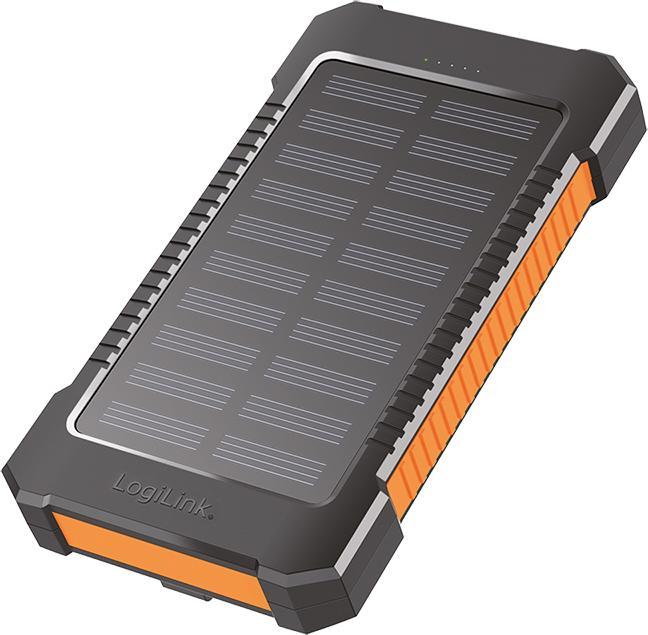 LogiLink Solar-Powerbank (6000 mAh, 12 W)