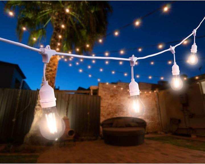 Image du produit Century Chaîne lumineuse Fiesta 9,27 mètres pour 15 LED blanches (9.27 m)