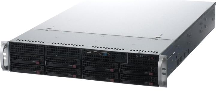 Produktbild Supermicro SC825TQ-563LPB: Servergeh. 19"