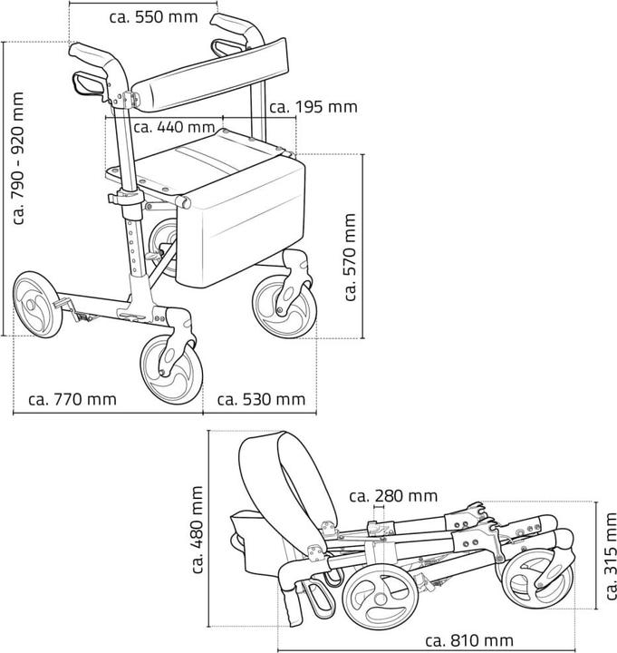 Actual product image Ridder walker