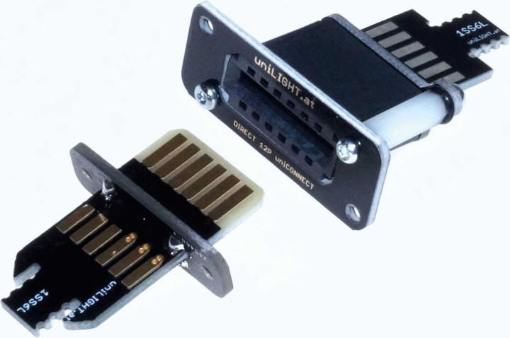 Actual product image Unilight Direct Plug-In Connection Direct With 6 Primary 1 Servo And 6 Pole For Lights And Son
