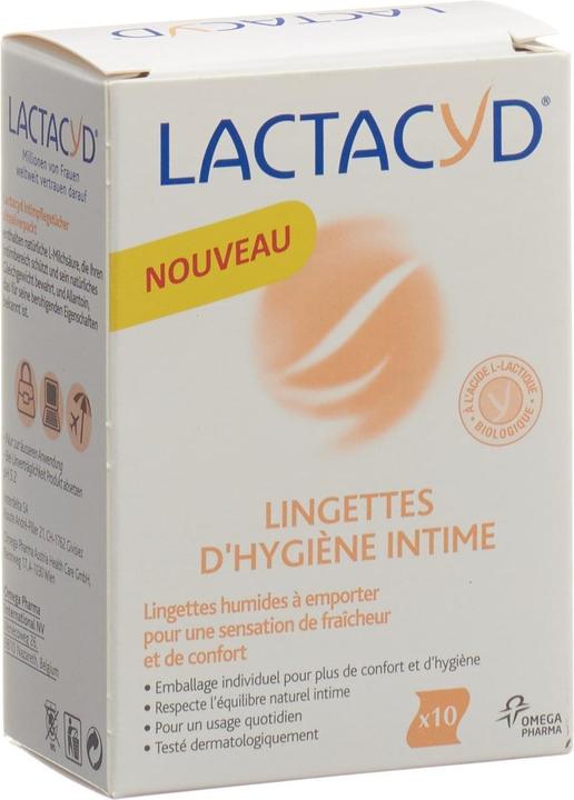 Image du produit Lactacyd Sachet de lingettes pour soins intimes (Lingettes intimes)