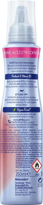 Image du produit NIVEA 86946 (150 ml, Mousse bouclante)