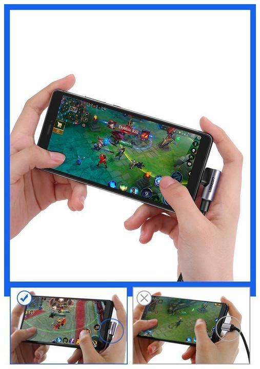 Actual product image Ugreen Right Angle (1 m, USB 2.0, 18 W)