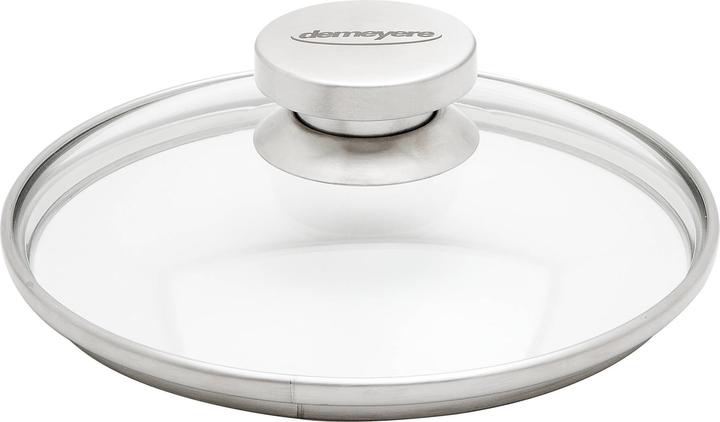 Demeyere Glasdeckel mit Edelstahlring 24cm (24 cm, Metall, Glas)