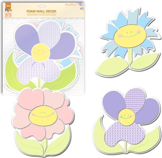 Actual product image Crearreda Smiling Flowers Foam 3D