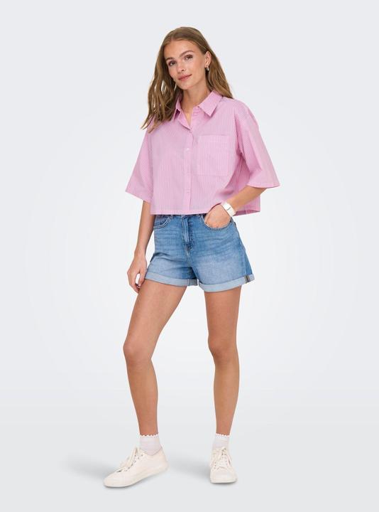 Actual product image JdY Normal geschnitten Hemdkragen Weite Ärmel Hemd Hemd (L)