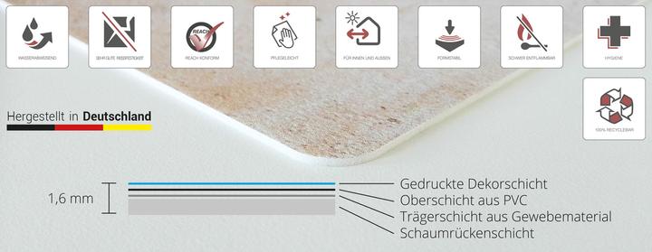Productafbeelding CoverYourDesk Bureaulegger Palmbomen op het strand (40 x 60 cm)