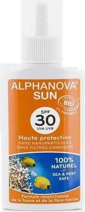 Produktbild Alphanova SUN Spray Bio SPF30 ohne Nanopartikel liq (Sonnenspray, SPF 30, 125 g)