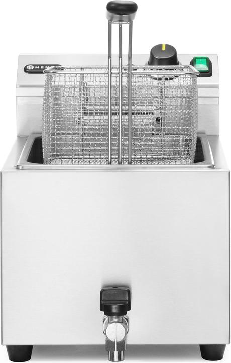 Produktbild Hendi Fritteuse mit Ablasshahn 10 l 400V 6600W