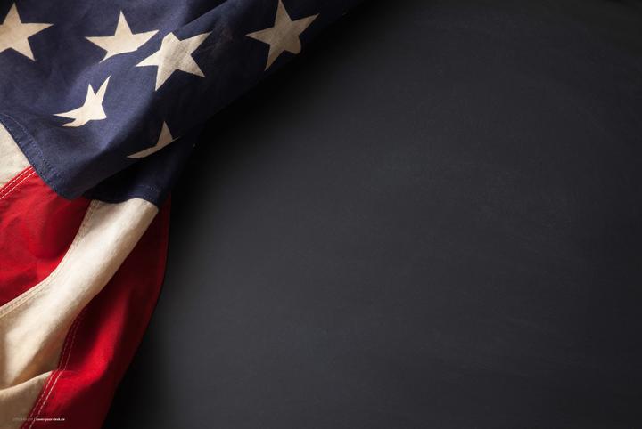 Produktbild CoverYourDesk Schreibtischunterlage Amerika Flagge