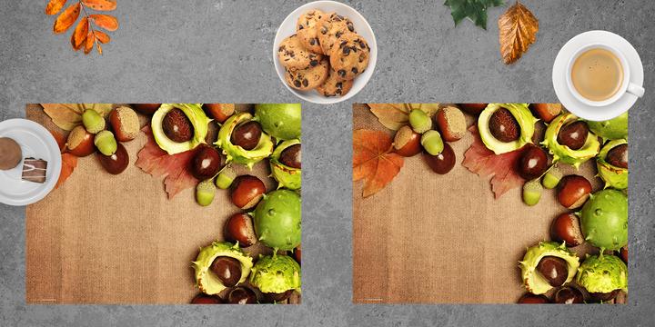 Produktbild CoverYourDesk Tischset Kastanien