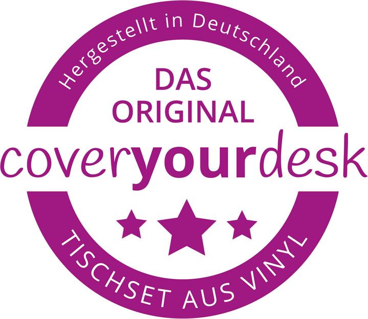 Produktbild CoverYourDesk Tischset Graue Holzmaserung