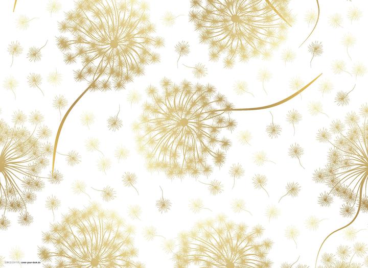 Produktbild CoverYourDesk Tischset Goldene Pusteblume