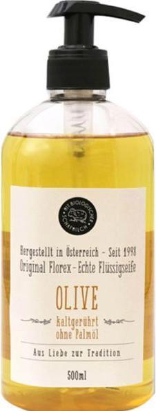 Florex Echte Flüssigseife mit Schafmilch Olive, 500 ml (Flüssigseife, 500 ml)
