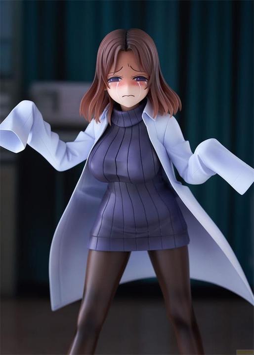 Actual product image Wave Sakusei Byuotou PVC Statue 1/7 Amamiya-sensei DK Edition DT-213 22 cm