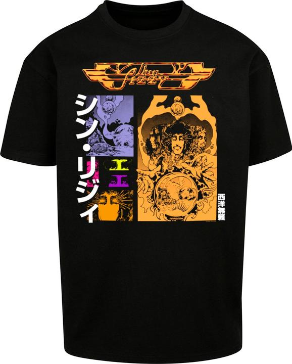 Actual product image Merchcode Thin Lizzy - Vagabonds Japan Heavy Oversize Tee - 159985 (M)